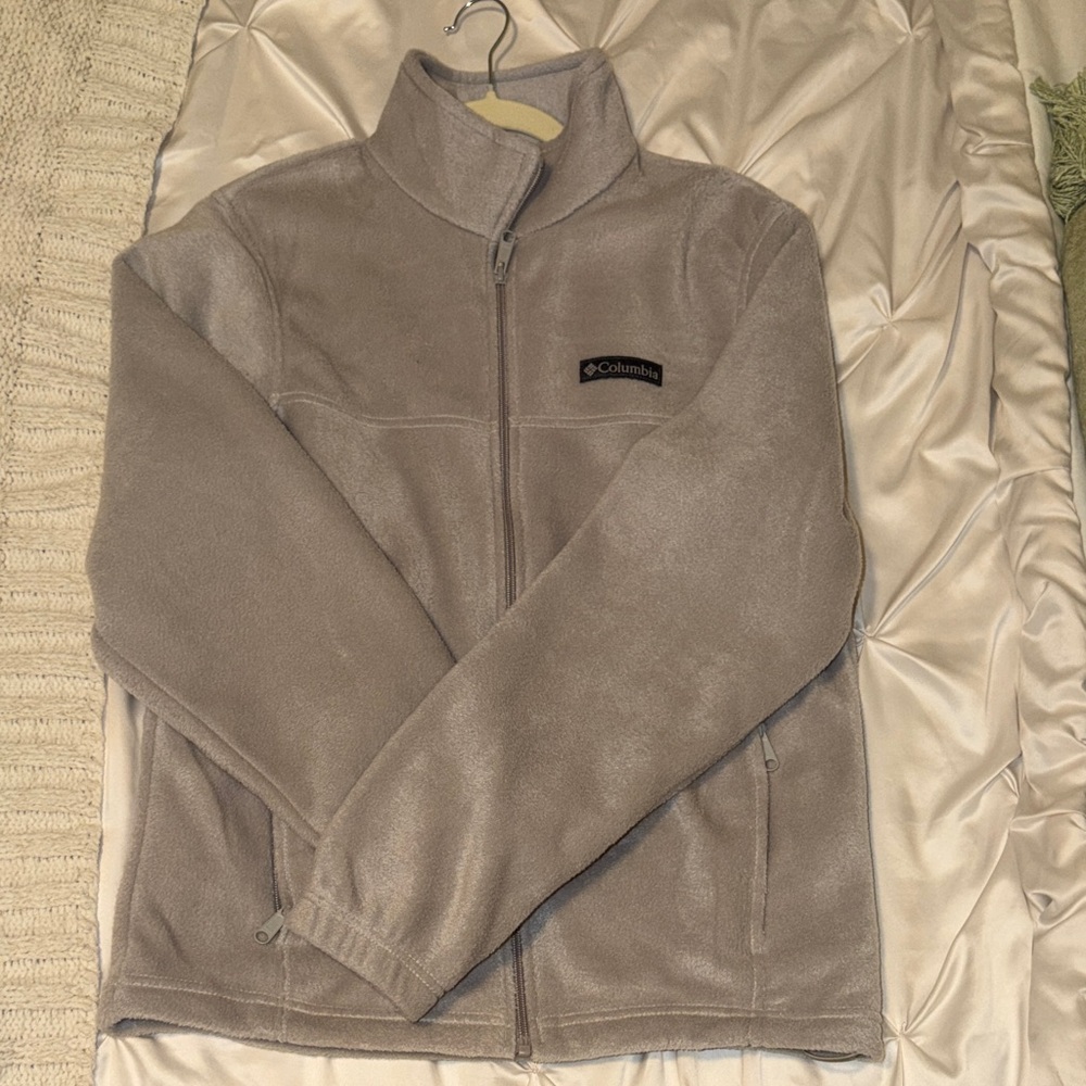 Columbia Gray Zip Up Sweater - Never worn